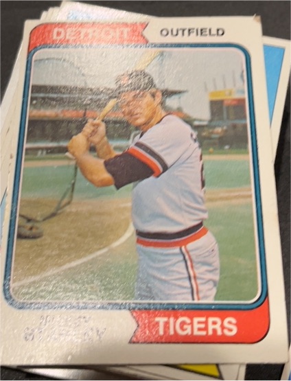 1974 Topps #530 Mickey Stanley — front