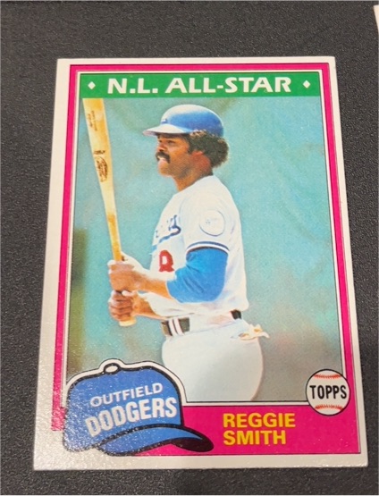 1981 Topps #75 Reggie Smith — front