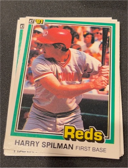 1981 Donruss #304 Harry Spilman — front
