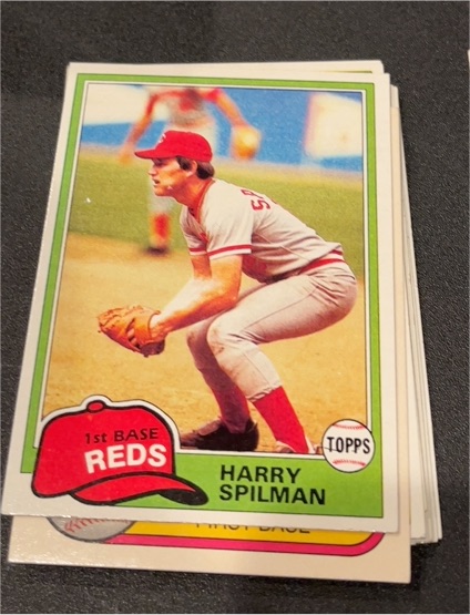 1981 Topps #94 Harry Spilman — front