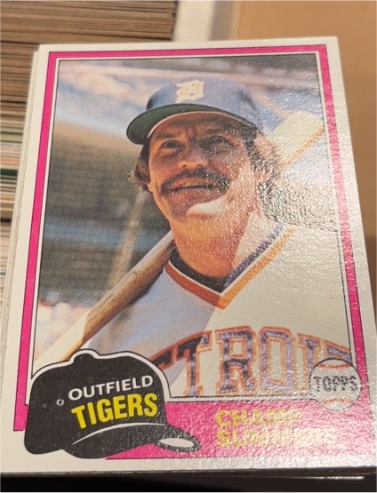 1981 Topps #27 Champ Summers — front