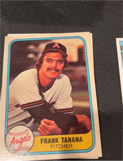 1981 Fleer #276 Frank Tanana — front