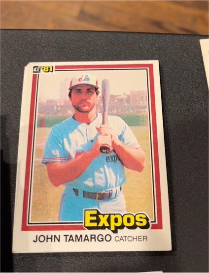 1981 Donruss #210 John Tamargo — front