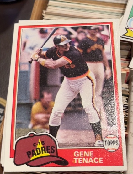1981 Topps #29 Gene Tenace — front