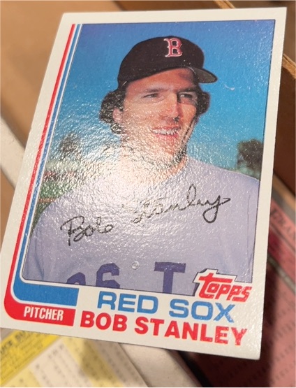 1982 Topps #289 Bob Stanley — front