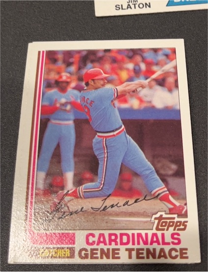 1982 Topps #631 Gene Tenace — front