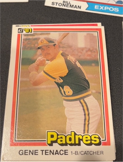 1981 Donruss #241 Gene Tenace — front