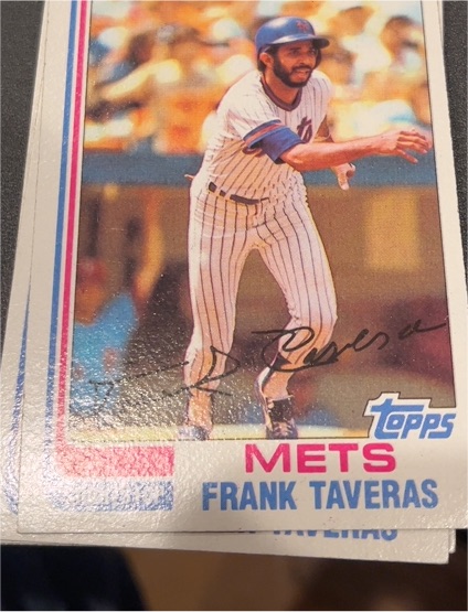 1982 Topps #782 Frank Taveras — front