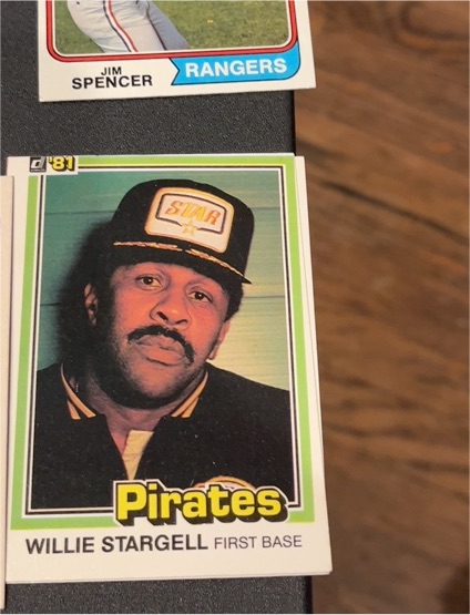 1981 Donruss #132 Willie Stargell Pittsburgh Pirates — front