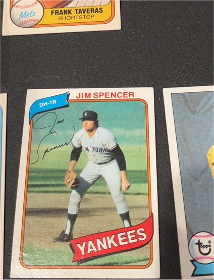 1980 Topps #278 Jim Spencer — front