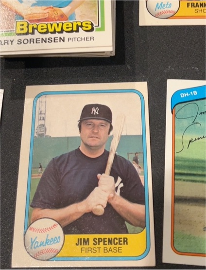 1975 Topps #537 Jim Spencer — front