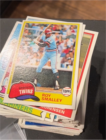 1981 Topps #115 Roy Smalley — front