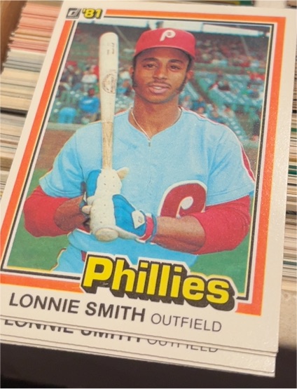 1981 Donruss #295 Lonnie Smith — front