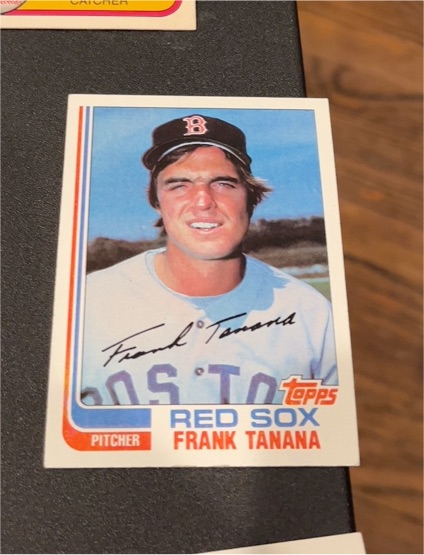 1982 Topps #792 Frank Tanana — front