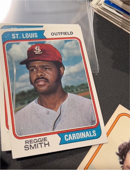 1974 Topps #285 Reggie Smith — front