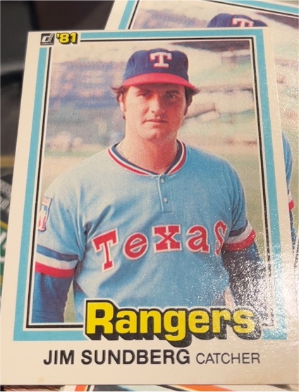 1981 Donruss #385 Jim Sundberg — front