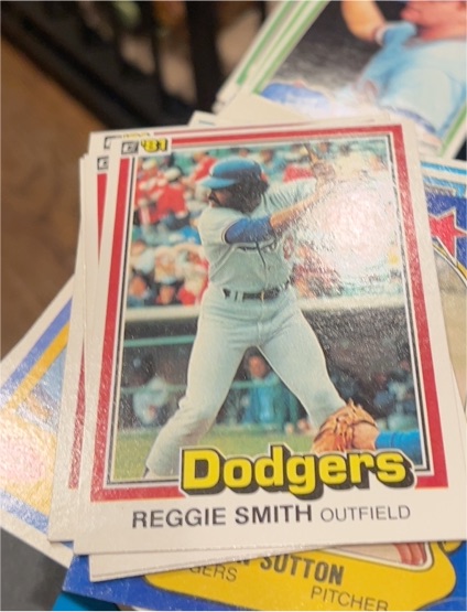 1981 Donruss #59 Reggie Smith — front