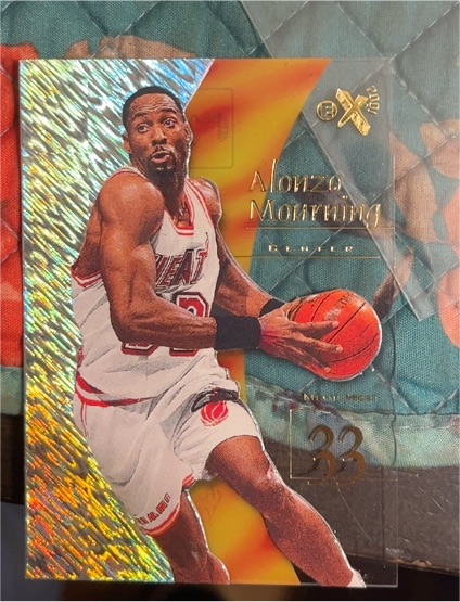 1997-98 Skybox EX2001 #31 Alonzo Mourning — front