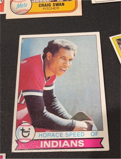 1979 Topps #438 Horace Speed Cleveland Indians — front