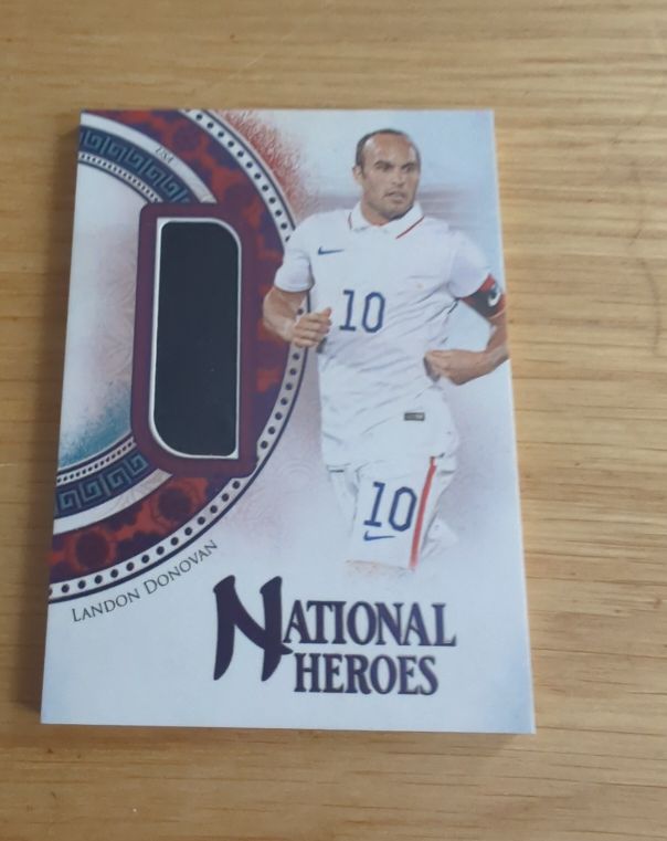 2023-24 Futera FX World Football Landon Donovan National Heroes — front