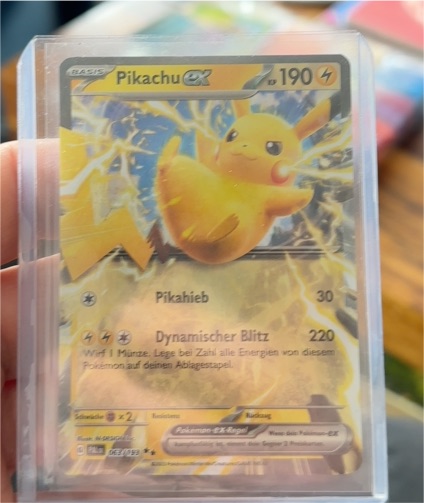2023 Pokémon Paldea Evolved #063 Pikachu ex — front