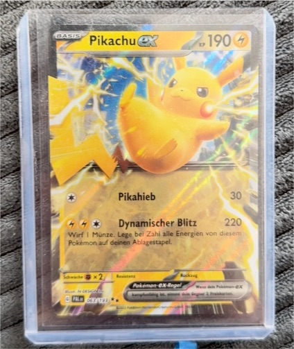 2023 Pokémon TCG S&V Paldea Evolved #63 Pikachu ex — front