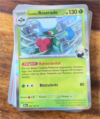 2025 Pokémon #008 Cynthia's Roserade — front