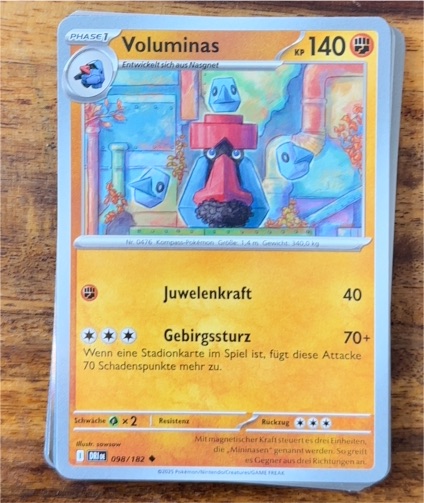 2025 Pokémon #098 Voluminas — front