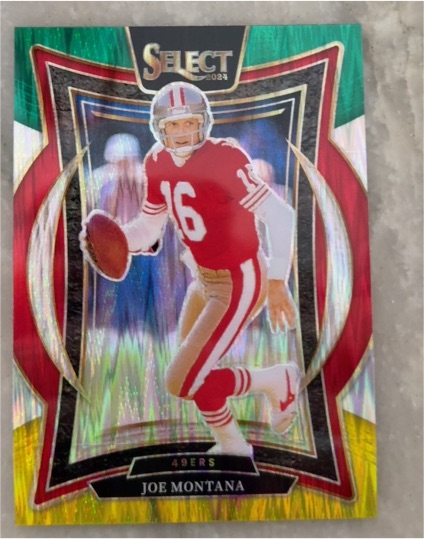 2024 Panini Select #70 Joe Montana — front