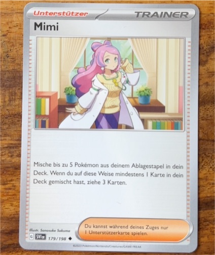 2023 Pokémon Scarlet & Violet #179 Mimi — front