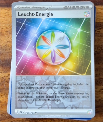 2023 Pokémon SV02: Paldea Evolved #191 Luminous Energy — front