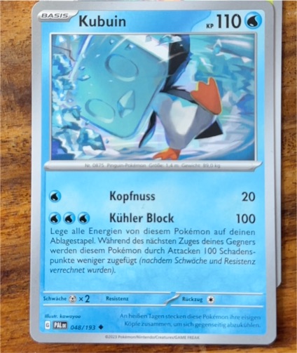 2023 Pokémon SV02: Paldea Evolved #048 Eiscue — front