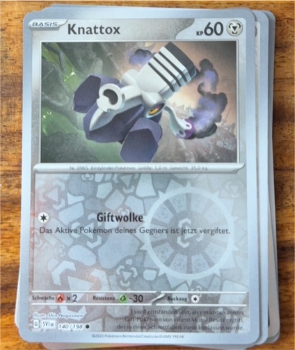 2023 Pokemon Scarlet & Violet #140 Knattox — front