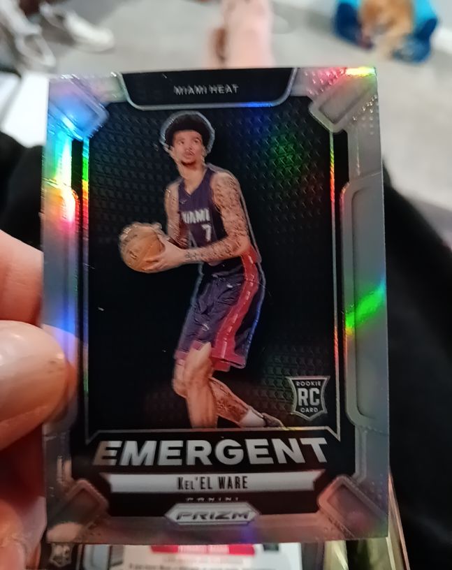 2024-25 Panini Prizm #2 Kel'el Ware Emergent — front