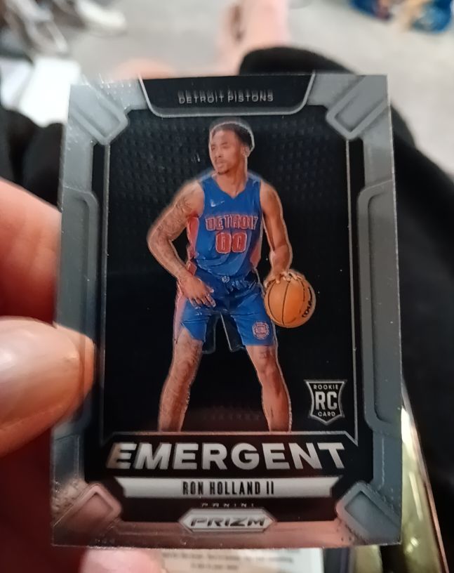2024-25 Panini Prizm #4 Ron Holland II Emergent — front