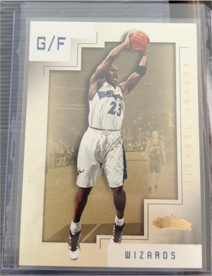 2001-02 Fleer Showcase #86 Michael Jordan — front