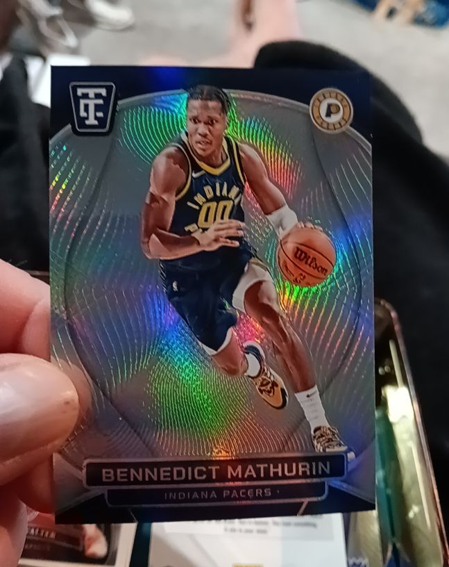 2024-25 Panini Totally Certified Mirror #61 Bennedict Mathurin — front