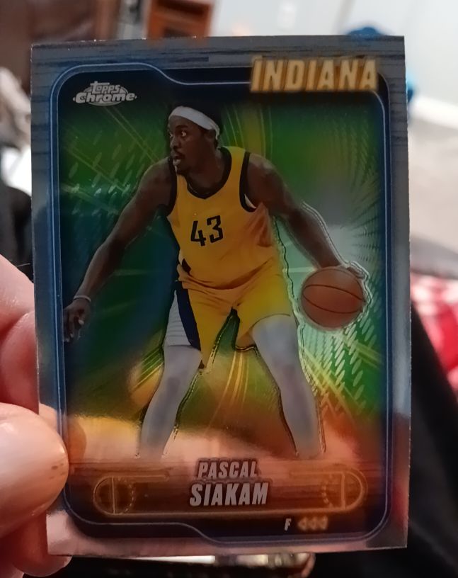 2024-25 Topps Chrome #64 Pascal Siakam — front