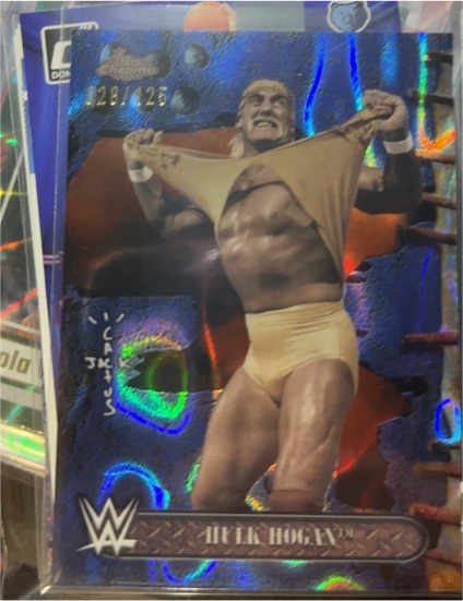 2025 Topps Chrome WWE x Cactus Jack #60 Hulk Hogan — front