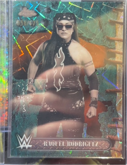 2025 Topps Chrome WWE Cactus Jack #49 Raquel Rodriguez — front