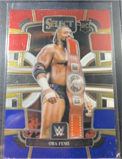 2024 Panini Select WWE #38 Oba Femi — front