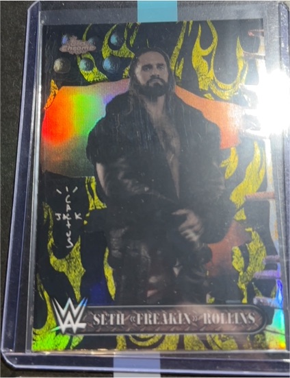 2025 Topps Chrome WWE Cactus Jack #17 Seth "Freakin" Rollins — front