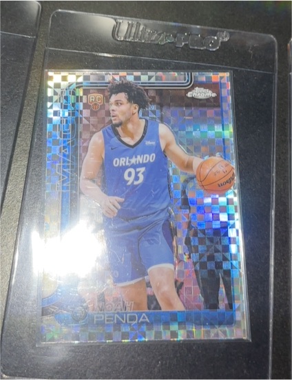 2025 Topps Chrome #282 Noah Penda — front