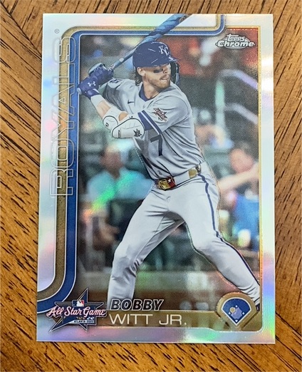 2025 Topps Chrome Update #ASG-23 Bobby Witt Jr. — front