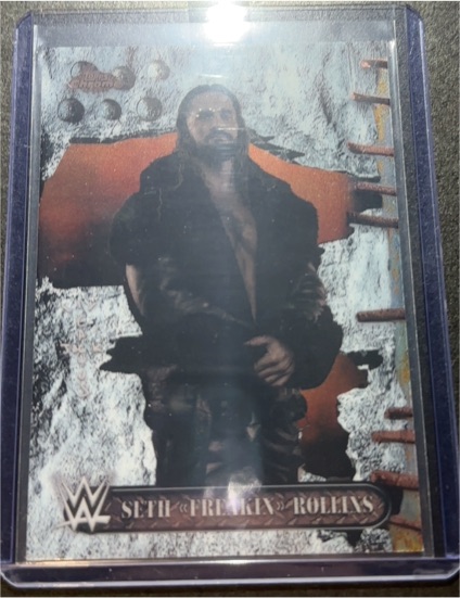 2025 Topps Chrome Cactus Jack WWE Seth Freakin Rollins #17 — front