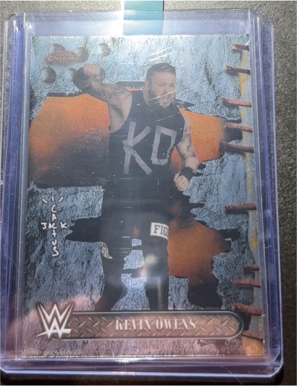 2025 Topps Chrome WWE x Cactus Jack #4 Kevin Owens — front