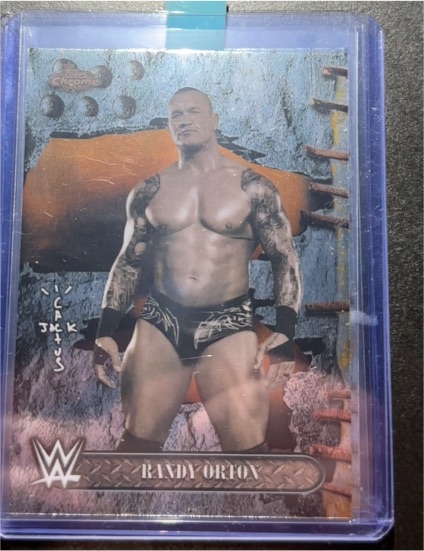 2025 Topps Chrome WWE x Cactus Jack #7 Randy Orton — front