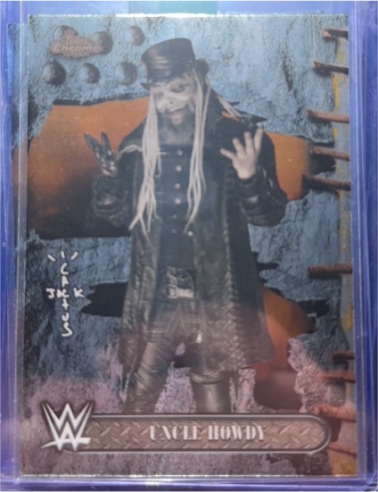 2025 Topps Chrome WWE x Cactus Jack #28 Uncle Howdy — front