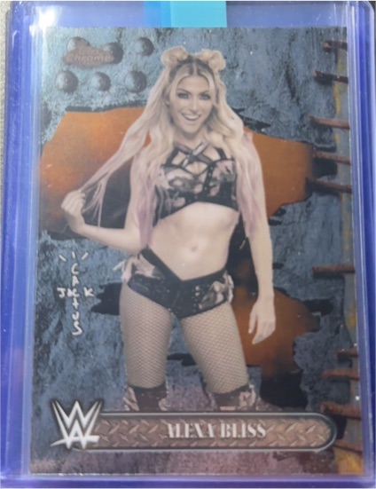 2025 Topps Chrome WWE x Cactus Jack #33 Alexa Bliss — front