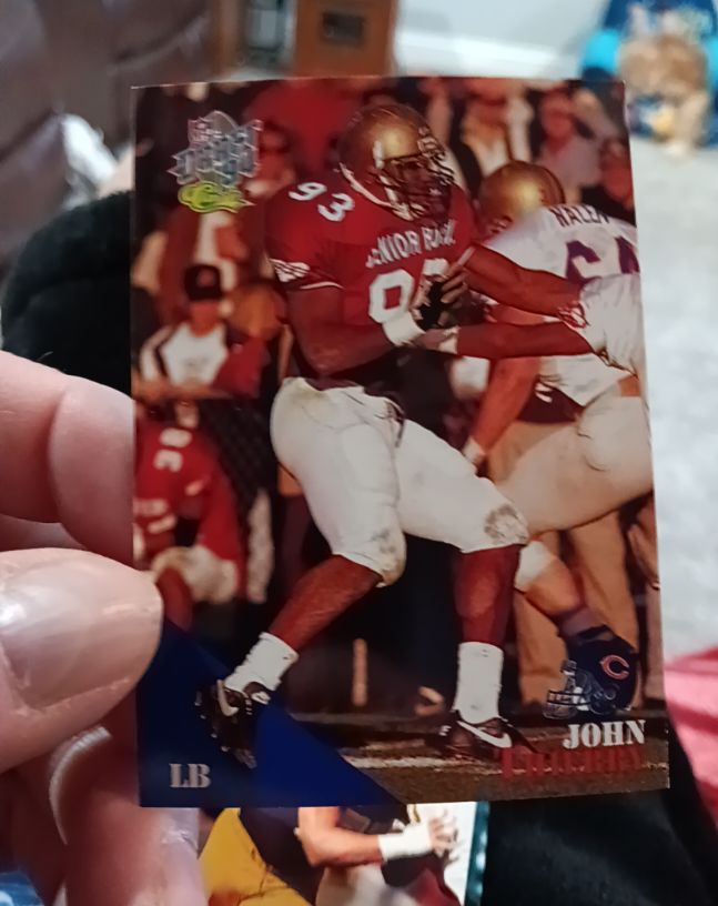 1994 Classic NFL Draft #40 John Thierry — front